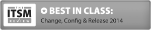 ITSM Review Best in Class: Change, Config and Release 2014